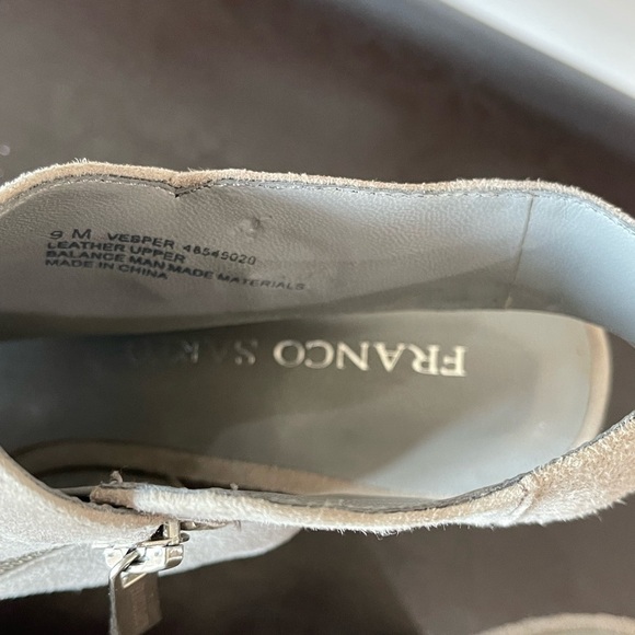 Franco Sarto suede leather shoes size 9 - Picture 16 of 16